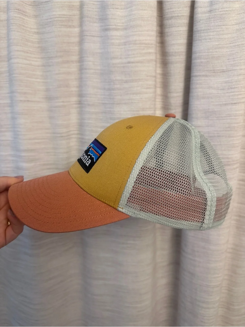 Patagonia Two-Tone Mesh Trucker Hat - Mustard & Rust